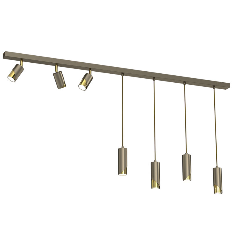 Spot Luminex Shift Line Bar 1500, Titanium Gold/gold x7