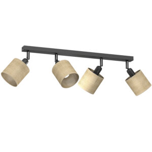 Spot Luminex Jute Line Bar 600 Black x4