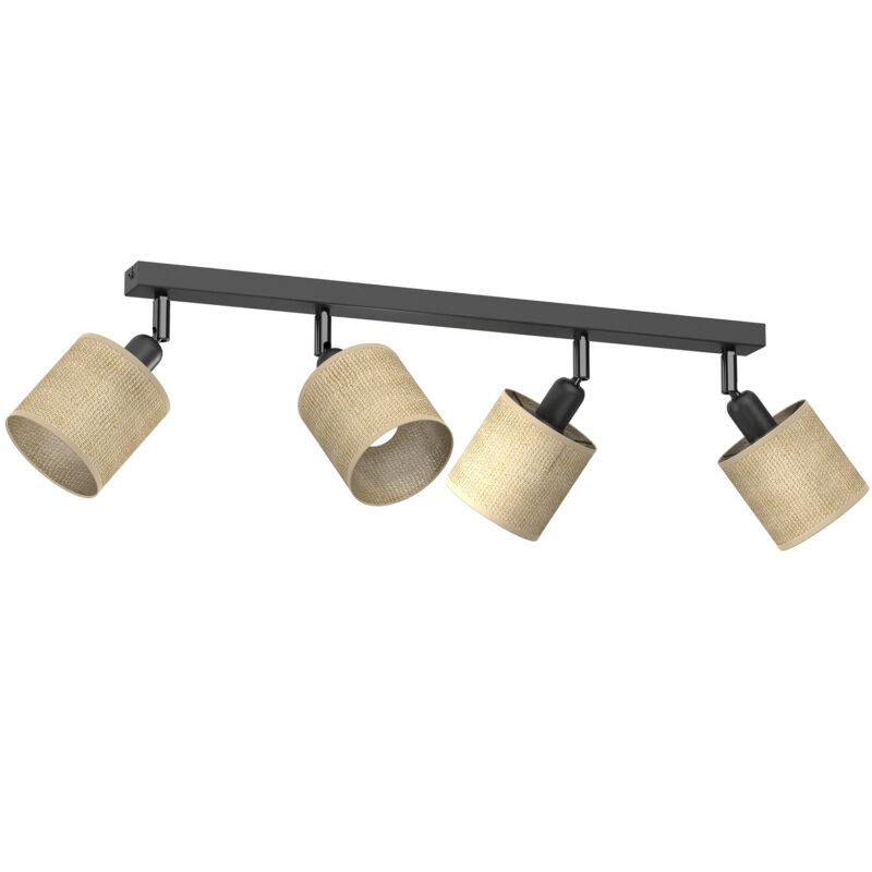 Spot Luminex Jute Line Bar 600 Black x4