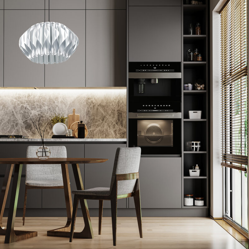 Żyrandol Luminex Shade Silver (dia 400, H 230) x1 - obrazek 4