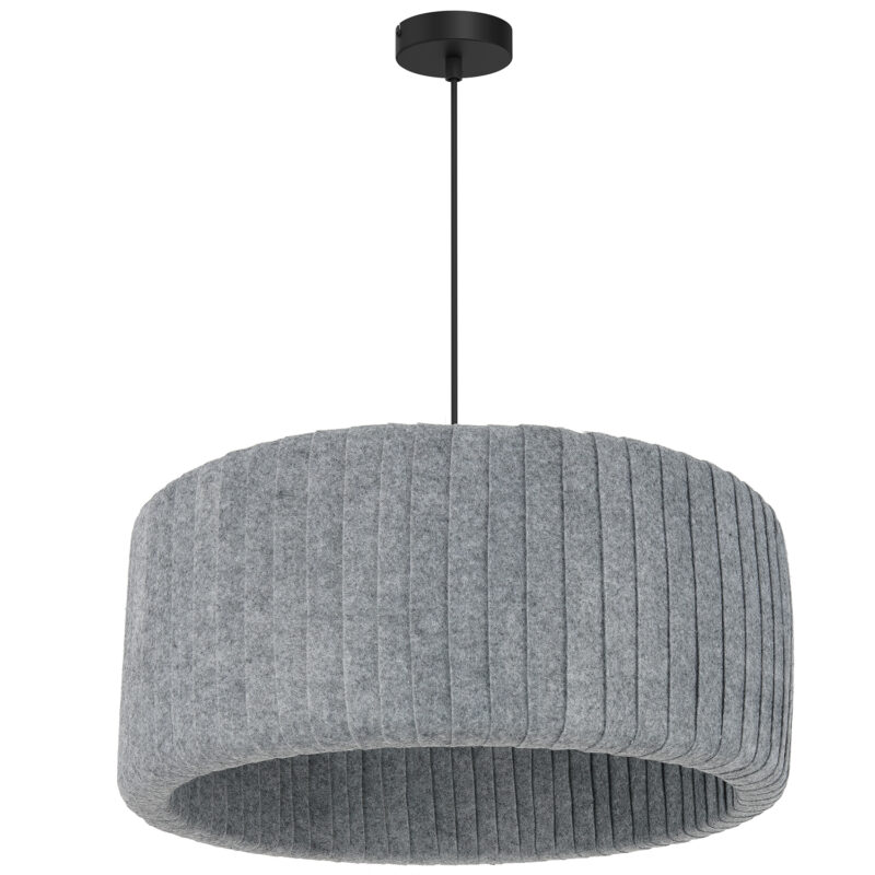Żyrandol Luminex Shade Acoustic Grey (dia 520, H210) x1