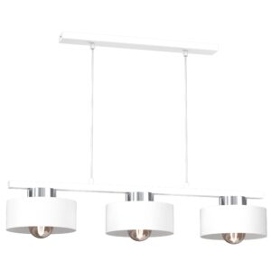 Żyrandol Luminex Marti White/chrome x3
