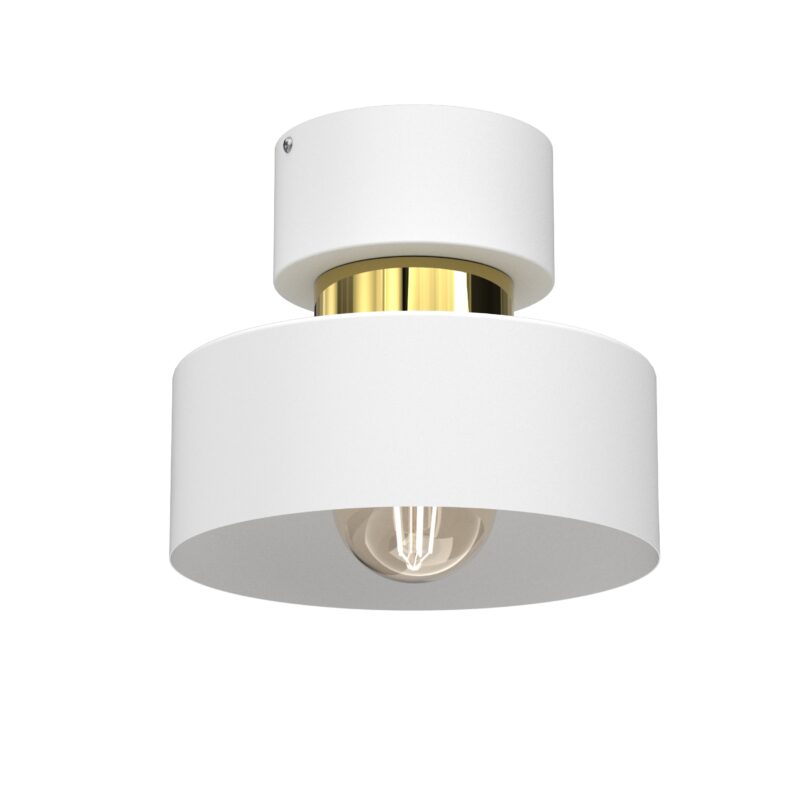 Plafon Luminex Marti White/gold x1