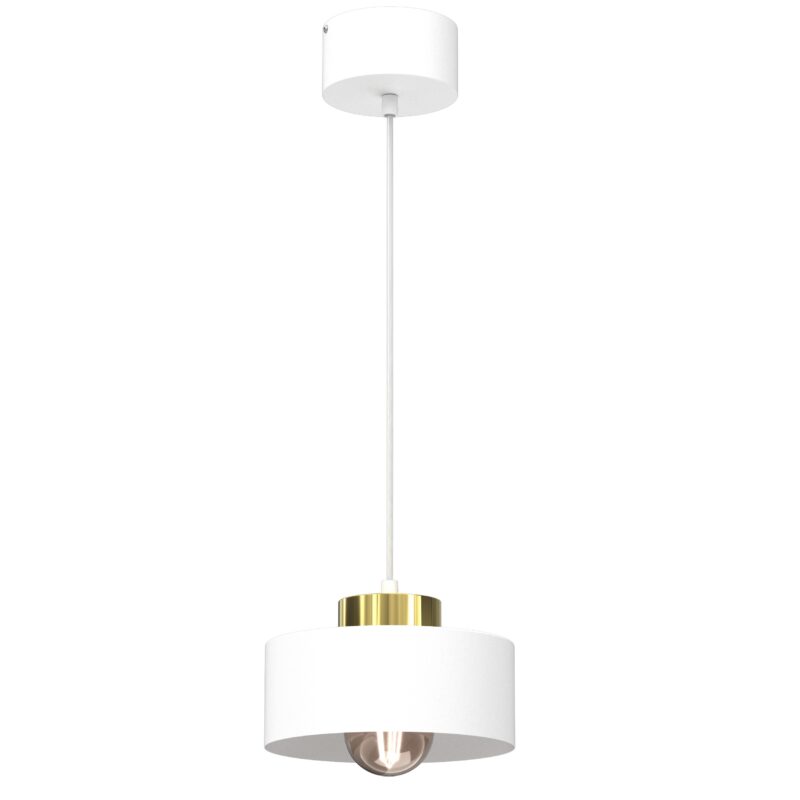 Żyrandol Luminex Marti White/gold x1