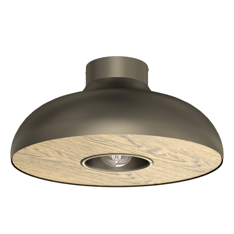 Plafon Luminex Bilbao Titanium Gold x1