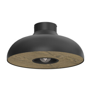 Plafon Luminex Bilbao Black x1