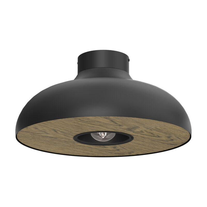 Plafon Luminex Bilbao Black x1