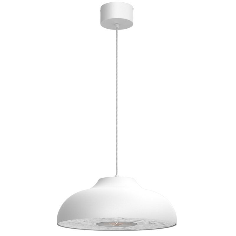 Żyrandol Luminex Bilbao White x1