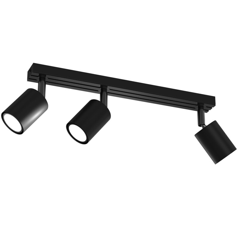 Spot Luminex Terra Line 400 Black/black Gloss/titanium Swivel x3