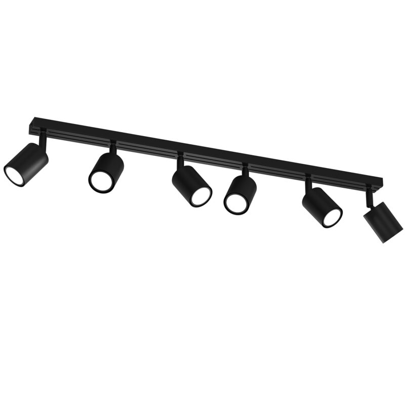 Spot Luminex Terra Line 800 Black/black Gloss/titanium Swivel x6
