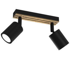 Spot Luminex Terra Line 200 Black/wood/black Swivel x2