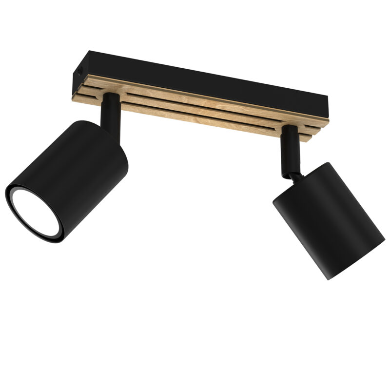 Spot Luminex Terra Line 200 Black/wood/black Swivel x2