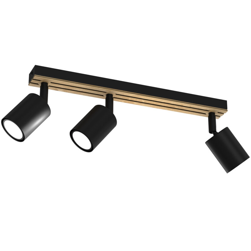 Spot Luminex Terra Line 400 Black/wood/black Swivel x3