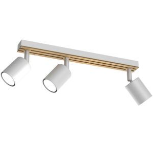 Spot Luminex Terra Line 400 White/wood/white Swivel x3