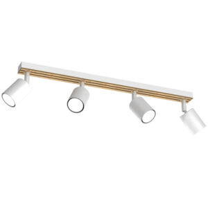Spot Luminex Terra Line 600 White/wood/white Swivel x4